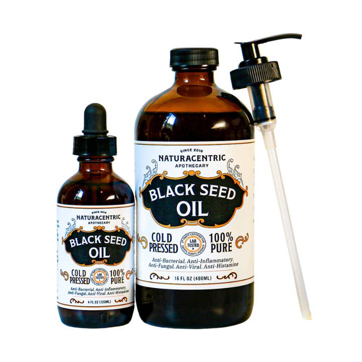Naturacentric - Wholesale Oral Supplement/Vitamin - Organic Cold Processed Non GMO Black Seed Oil3