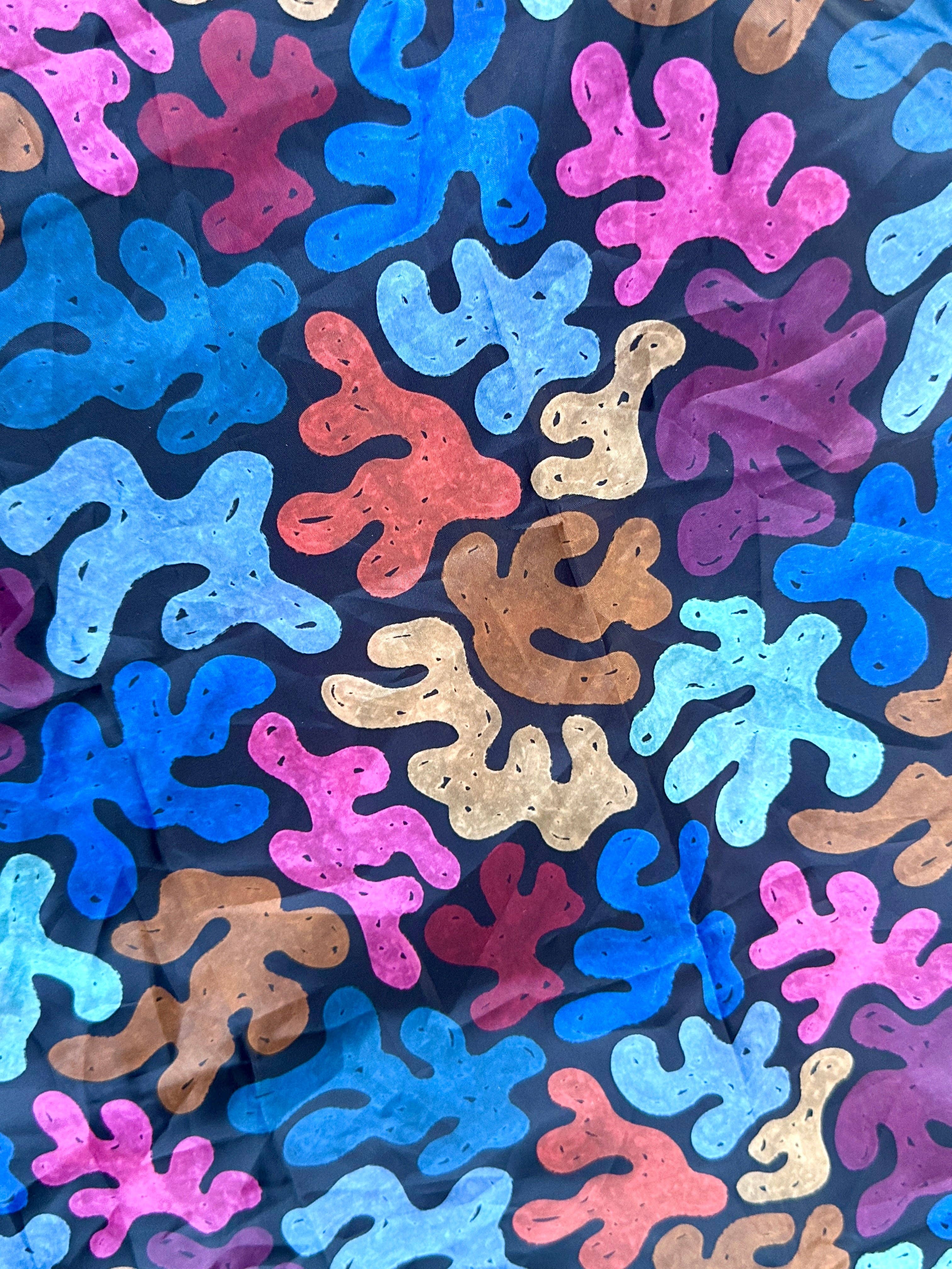 liadelyonart - Wholesale Grocery/Shopping Bag - Colorful Coral Reusable Tote Bag4