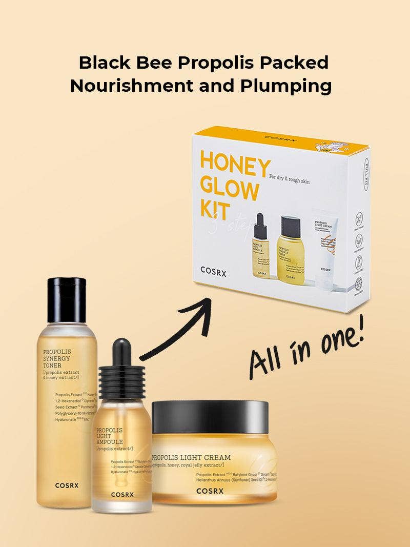 Best Beauty Group - Wholesale Facial Care Set/Kit - COSRX Honey Glow Propolis 3 Step Kit0