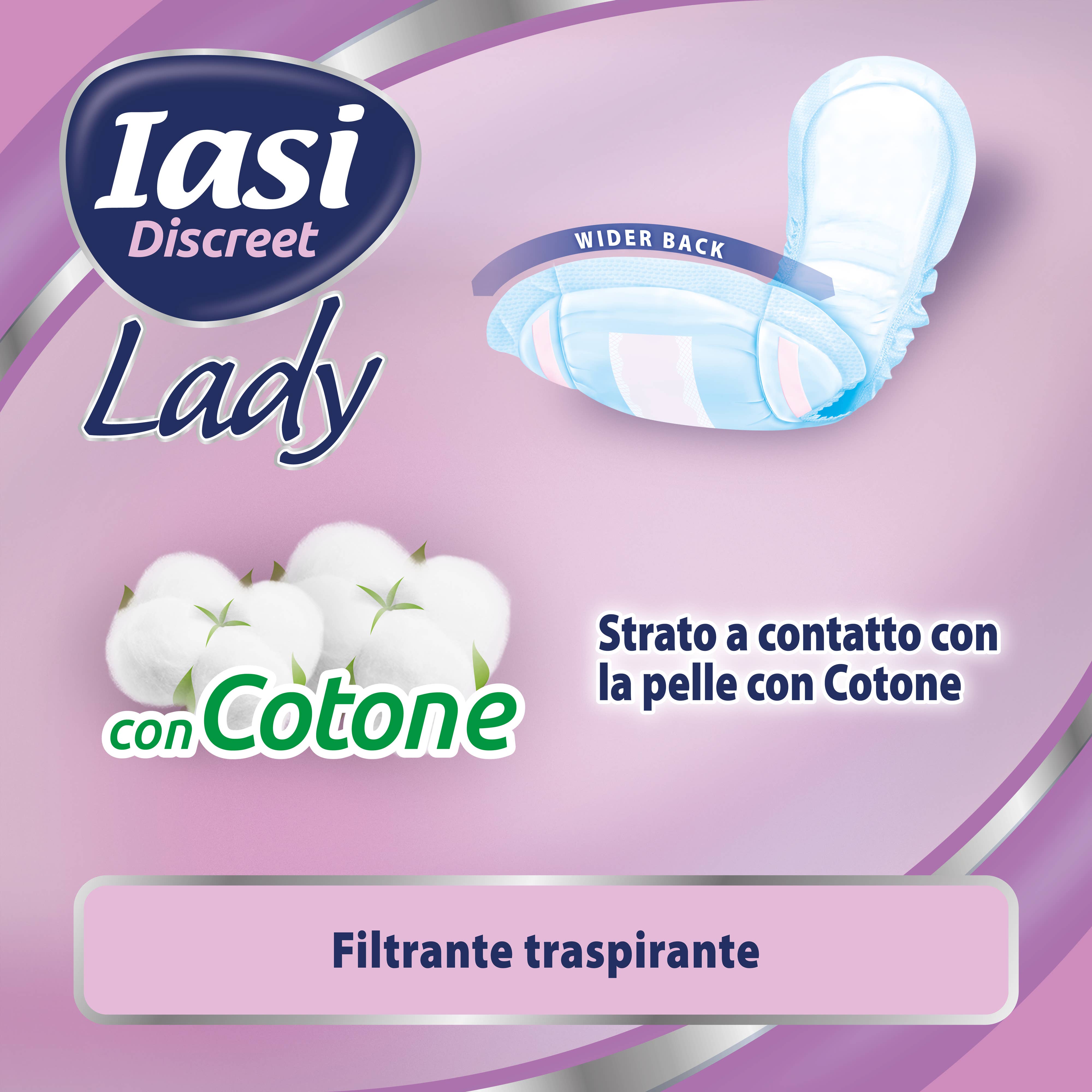 Babylino - Wholesale Incontinence Aid - IASI Discreet Lady Super Absorbent for Urinary Leaks, 10 Units2