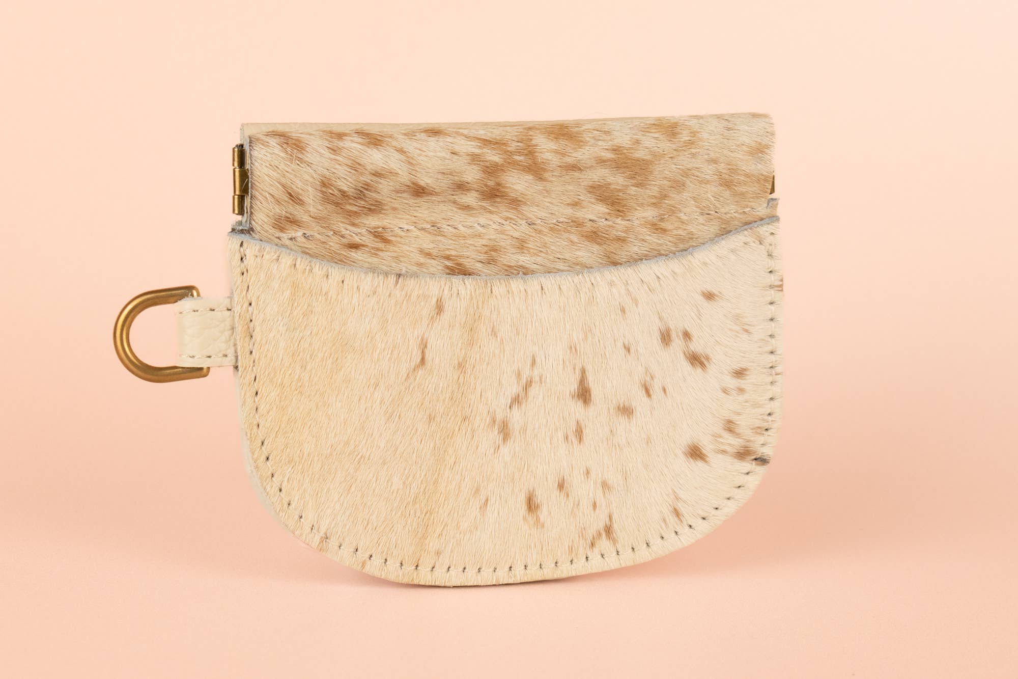 Cold Gold - Wholesale Card Holder - Women's - Hair-on-Hide Leather Wallet, Slim Western Wallet6