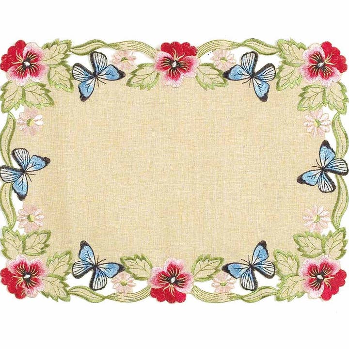 Decozen - Wholesale Tablecloth - Beige Table Linen Polyester Fabric2