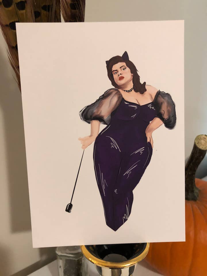 Dom Kitty pour la vente par Pincushion Pinups