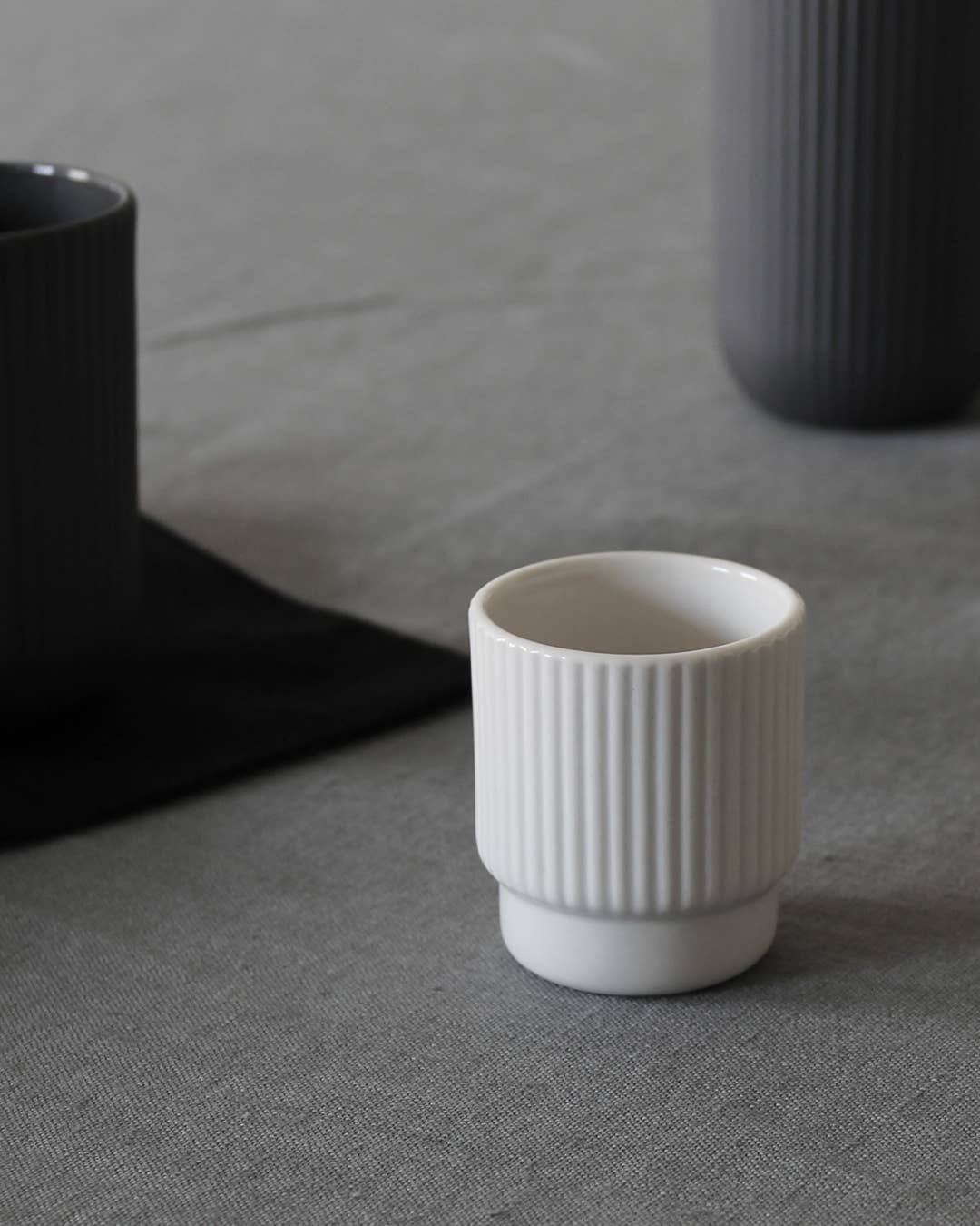 Archive Studio – Großhandel Tee-/Kaffeetasse – Espressotasse 60 ml, weiß2