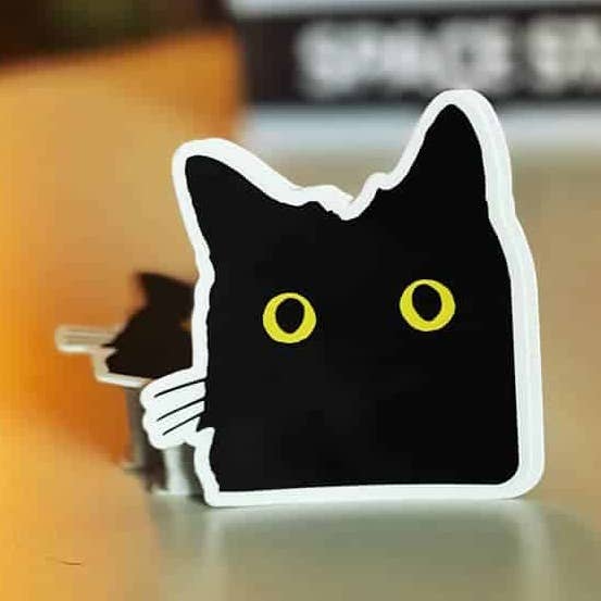 Mobius Theory - Wholesale Sticker - Bubo In Awe 3.5" Die Cut Sticker2