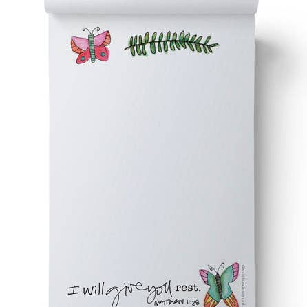 Dandelion Design - Wholesale Notepad - 4x6 Notepad-Rest1