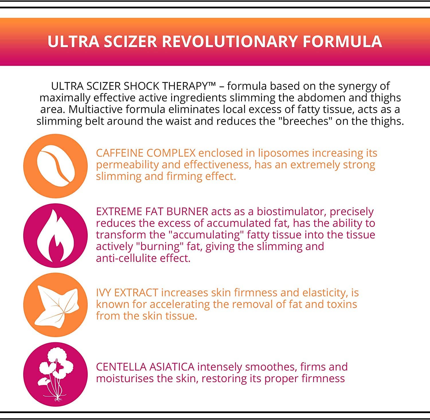 Eveline Cosmetics - Vente Concentré/sérum pour le visage - Sérum super concentré Slim Extreme 4D Scalpel réduisant les graisses4