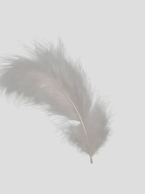 Marabou 12-15 cm Lyserød for engroshandel hos Enkels Feathers