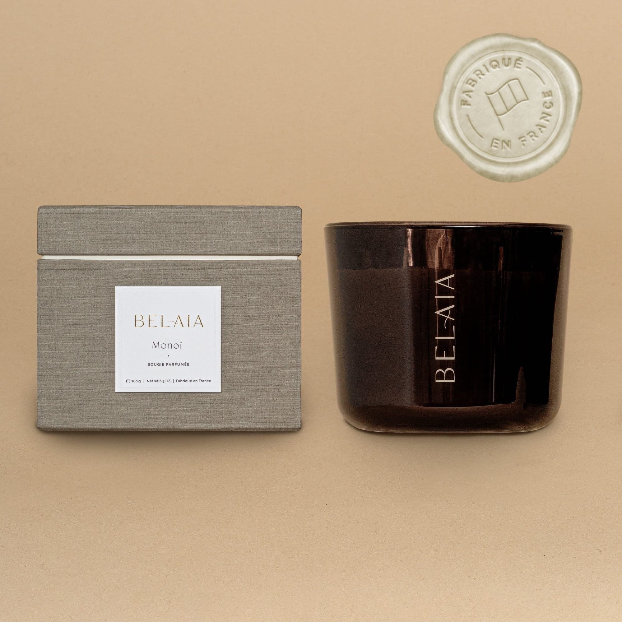 Belaia - Wholesale Jar/Filled Candle - Monoi candle1