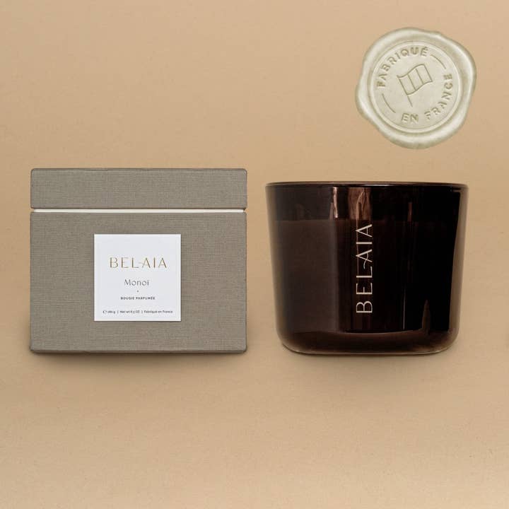 Belaia - Wholesale Jar/Filled Candle - Monoi candle1