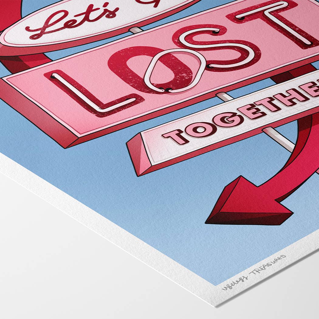 Useless Treasures - Wholesale Art Print - Lost  | Fine Art Print0