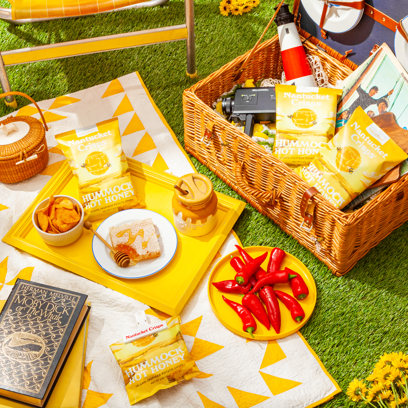 Nantucket Crisps - Wholesale Chips - Hummock Hot Honey 2oz2