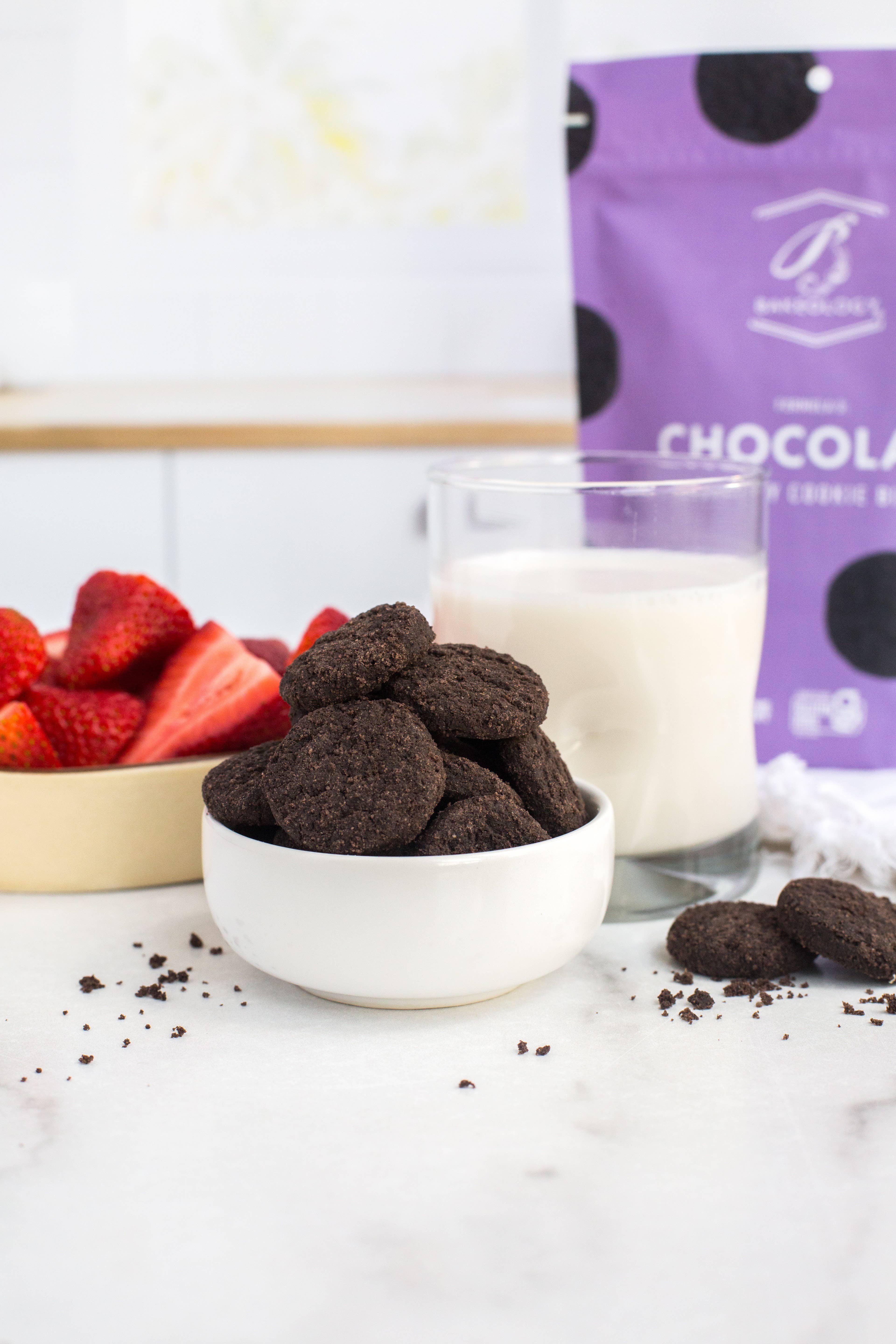 Bakeology - Vendita all'ingrosso Biscotti - Bocconcini di biscotto al cioccolato - sacchetti da 5 oz3