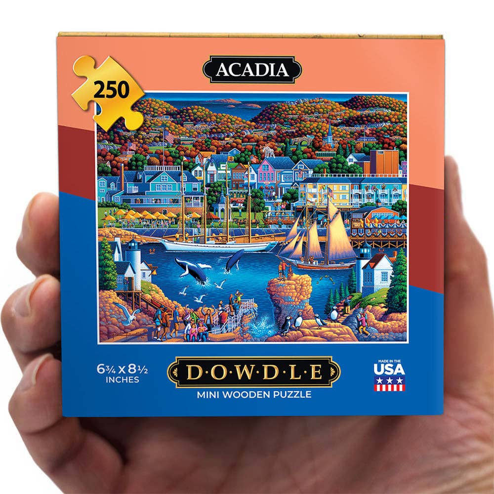 Boardwalk Puzzle Company - Wholesale Puzzle - Adult - Acadia National Park - Mini Puzzle - 250 Piece0