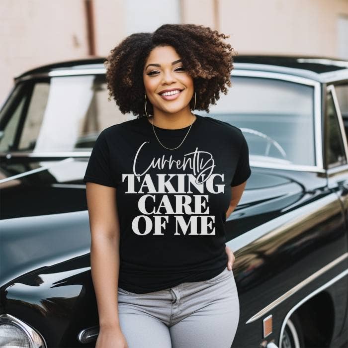 Stormy Vision - Wholesale Shirt - Women's - Currently Taking Care Of Me T-Shirt | Mental Health Apparel4