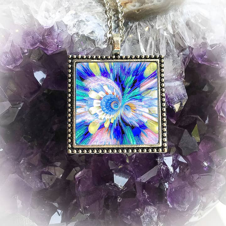 Listen Mandala Talisman for wholesale by Delia Q