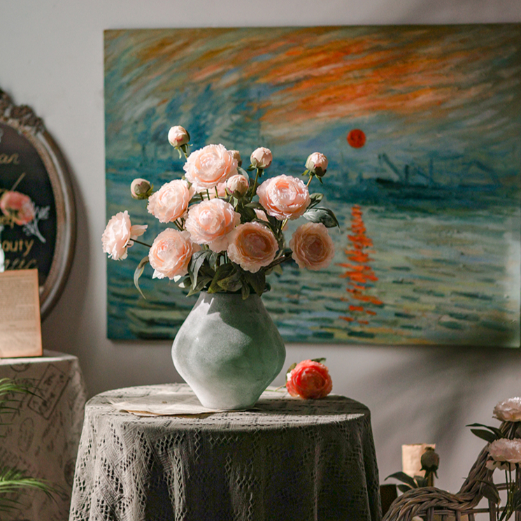 Rustic Reach - Wholesale Artificial Flowers - Silk Peony Stem 27" Tall4