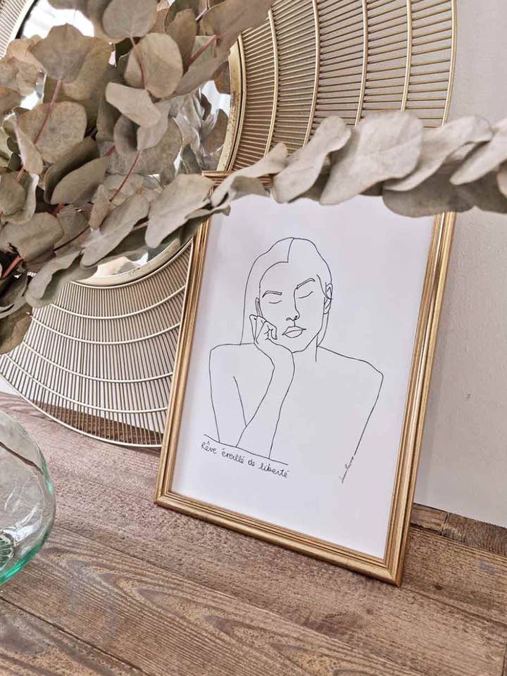 THEMIS affisch - A4-format - 21x29.7cm för wholesale av Leonor Roversi