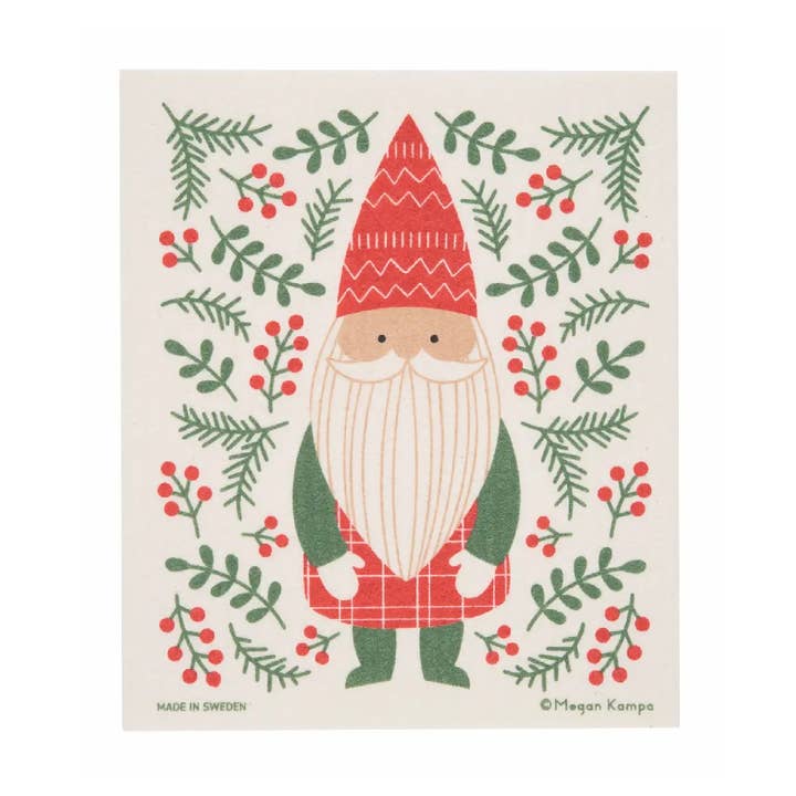 Cose Nuove - Wholesale Dishcloth - Swedish Dishcloth - MK Christmas Gnome0