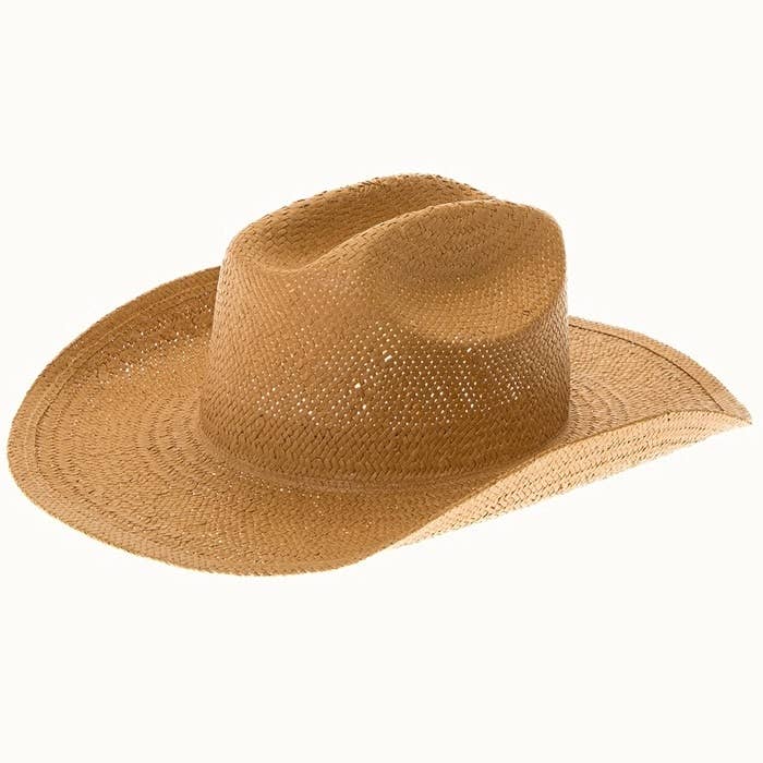 Olive & Pique - Wholesale Cowboy Hat - Women's - Handmade Western Smooth Toyo Straw Cowboy Hat, Adjustable