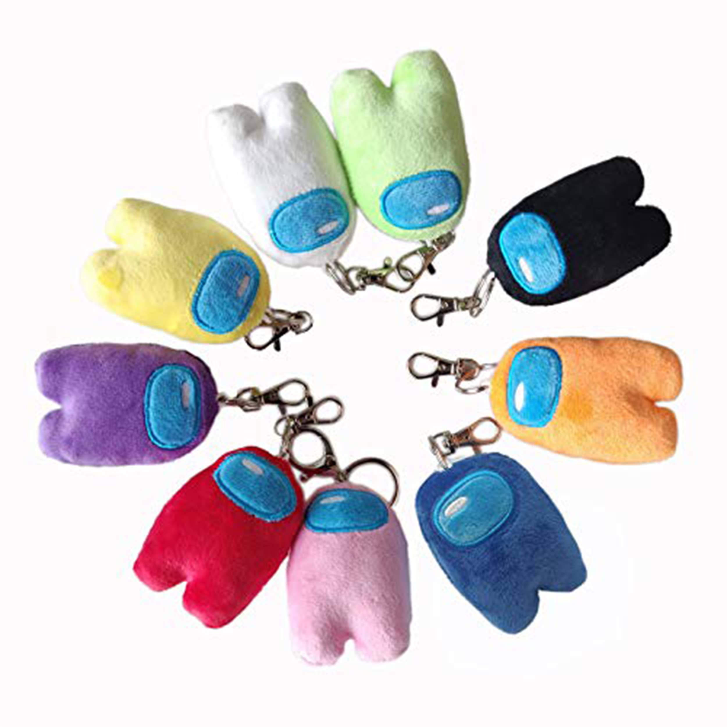 PR GROUPS LLC - Wholesale Keychain - Unisex - Among Us Soft Plush Cute Backpacks Keychain0