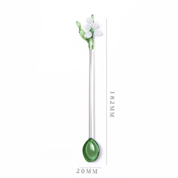 IVORE.GROUP - Wholesale Drink Stirrer - Flower Shape Glass Stirring Rod Mixing Sticks| Drink stirrer