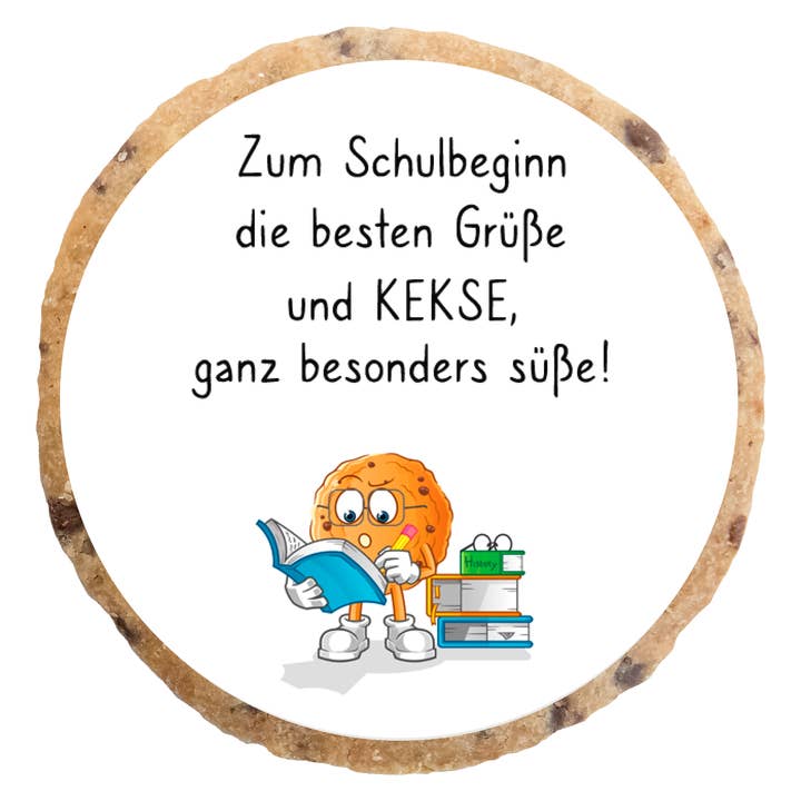 KEKSZauber - Wholesale Cookie - Back to school The best regards Motivkeks