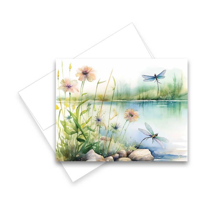 Aria Rae – Großhandel Grußkarten für den Alltag – Verschiedene Dragonfly Lake-Grußkarten, 6er-Set5