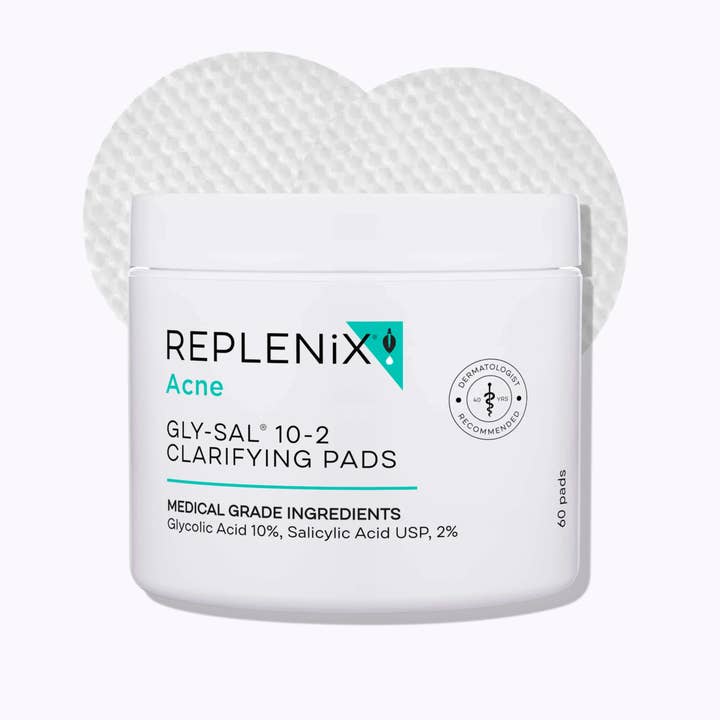 Dermstreet - Wholesale Acne/Hydrocolloid Patch - Replenix Gly-Sal 10-2 Clarifying Pads