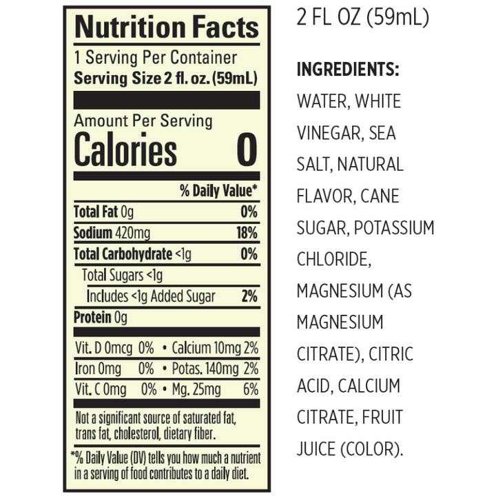 SuckerPunch Pickles - Wholesale Wellness Juice/Tonic - 2oz Dill Pickle Juice Electrolyte Shot - 12x