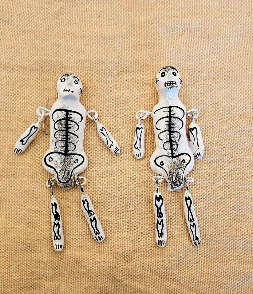 Arara Enterprises - Venta al por mayor Adornos - Adorno de esqueleto de cerámica COS. 0