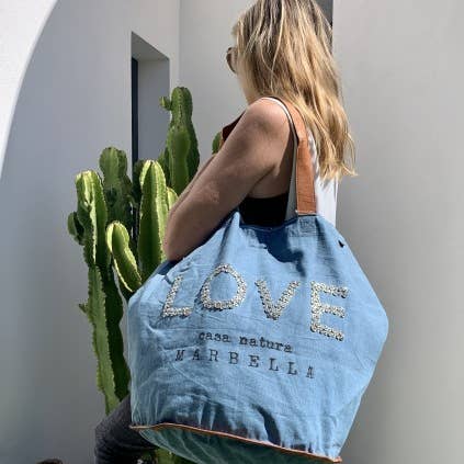 Casa Natura Design SL - Vente Tote bag – femme - Sac Bestseller 4 Toile Saisons Boutons - PRESTON KOBE