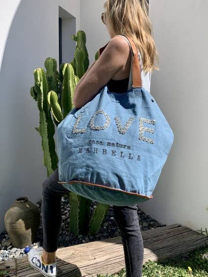 Bestseller Bag 4 Canvas Seasons Buttons - PRESTON KOBE for wholesale by Casa Natura Design SL