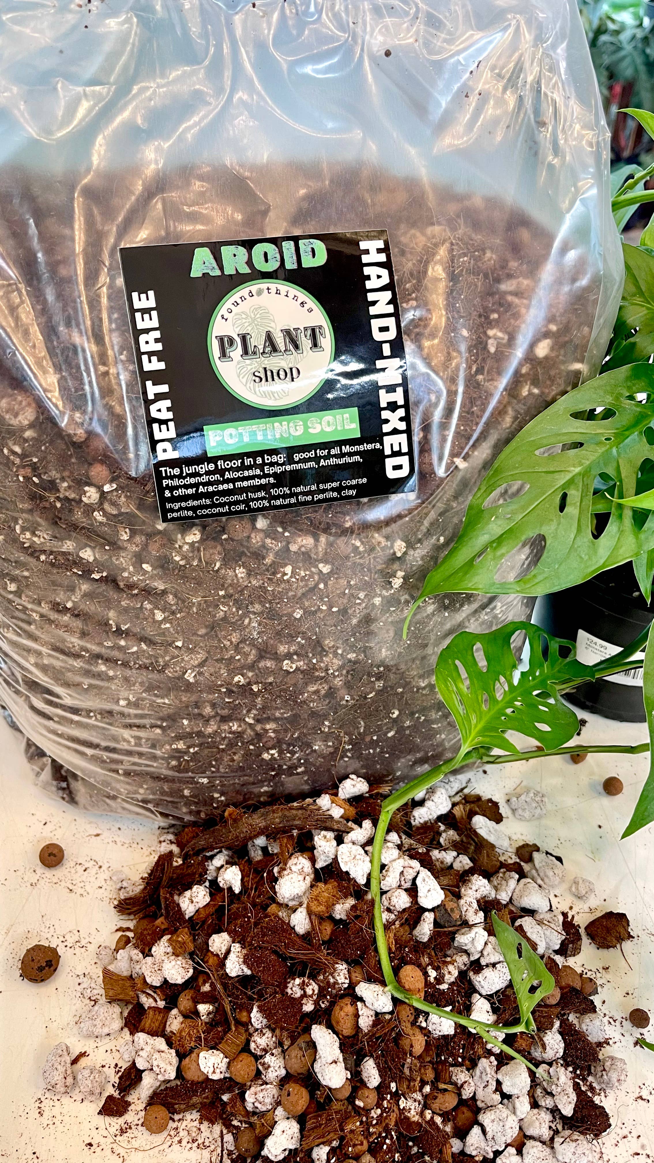 Found Things Plant Shop - Wholesale Planting/Potting Soil - Aroid Potting Soil4