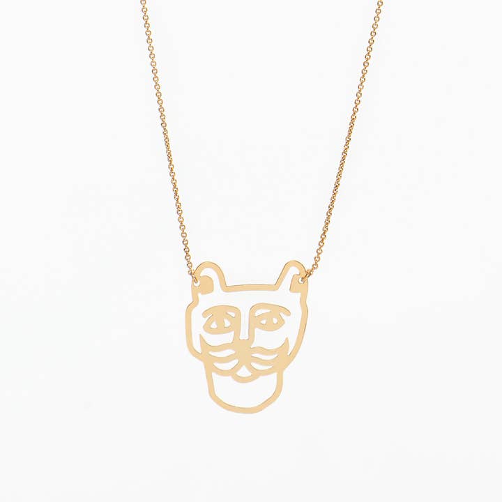 GERRY feline necklace for wholesale by Titlee