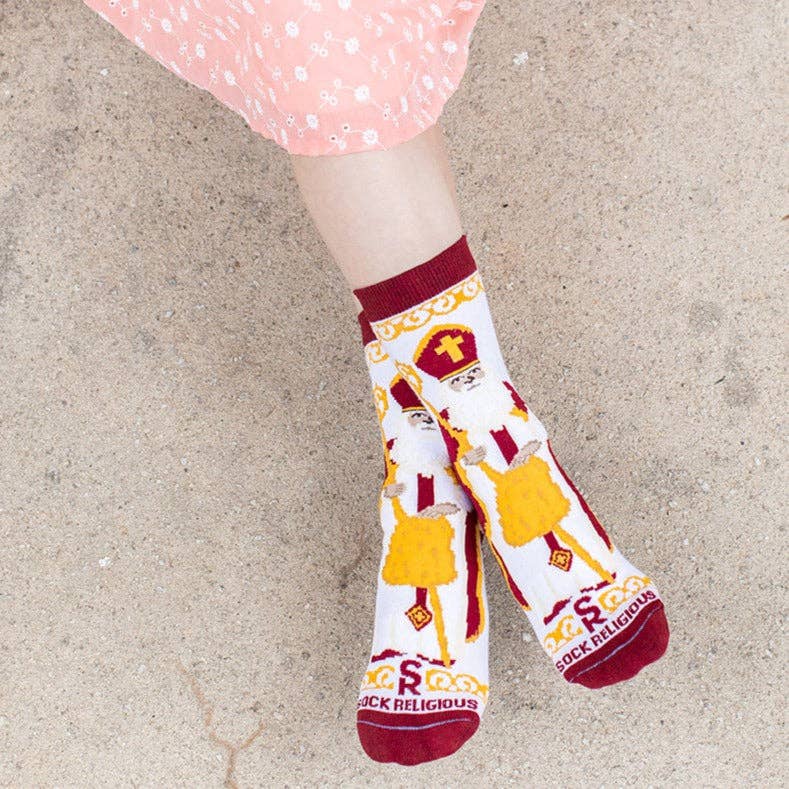 Sock Religious - Wholesale Socks - Kids - St. Nicholas Kids Socks2