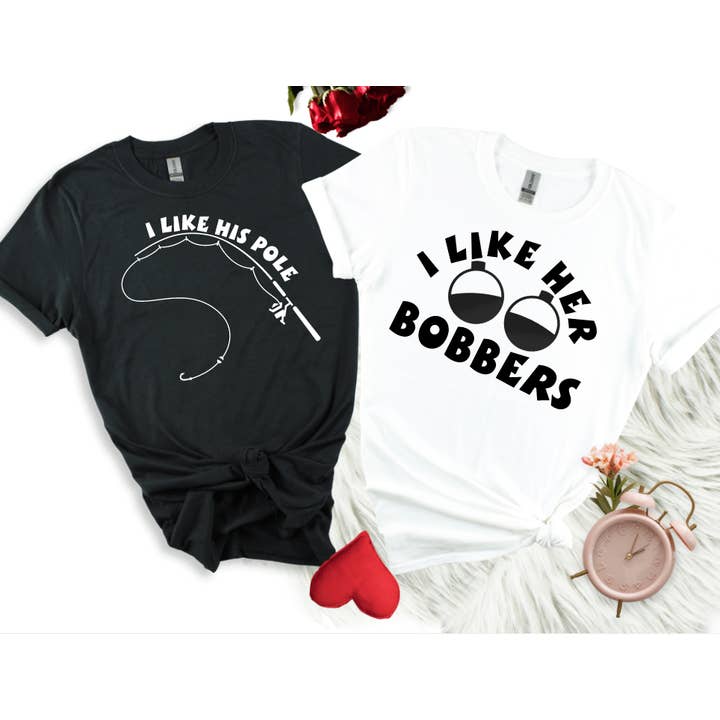 Couple's Funny Valentines Tee for wholesale by Rogue Society Apparel®️