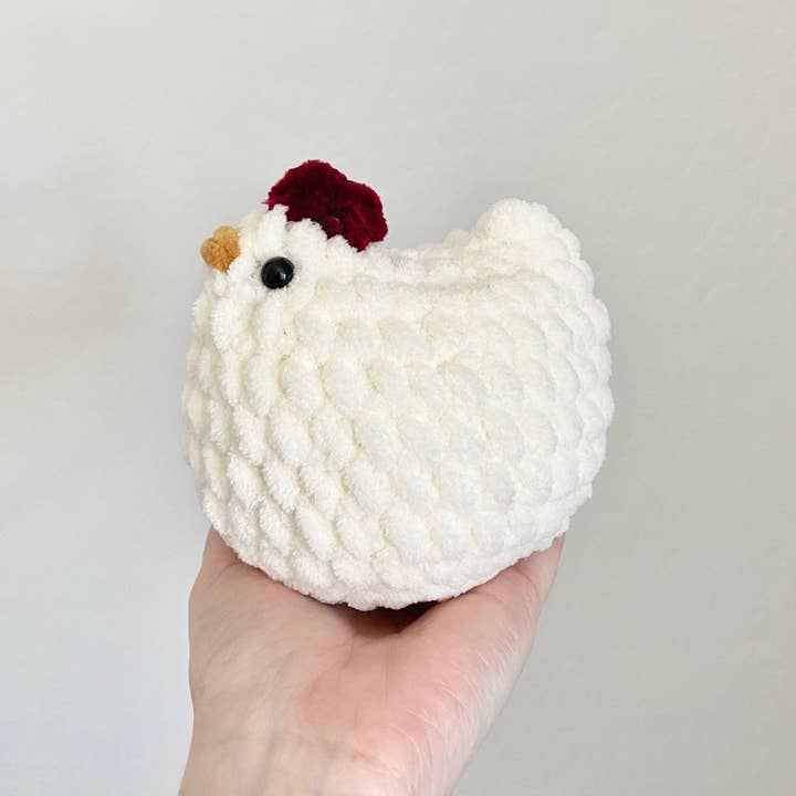 Anh2 LTD - Wholesale Knuffels - Kinderen en baby - Gehaakte knuffel met kip | Haan gehaakt | Knuffeldier