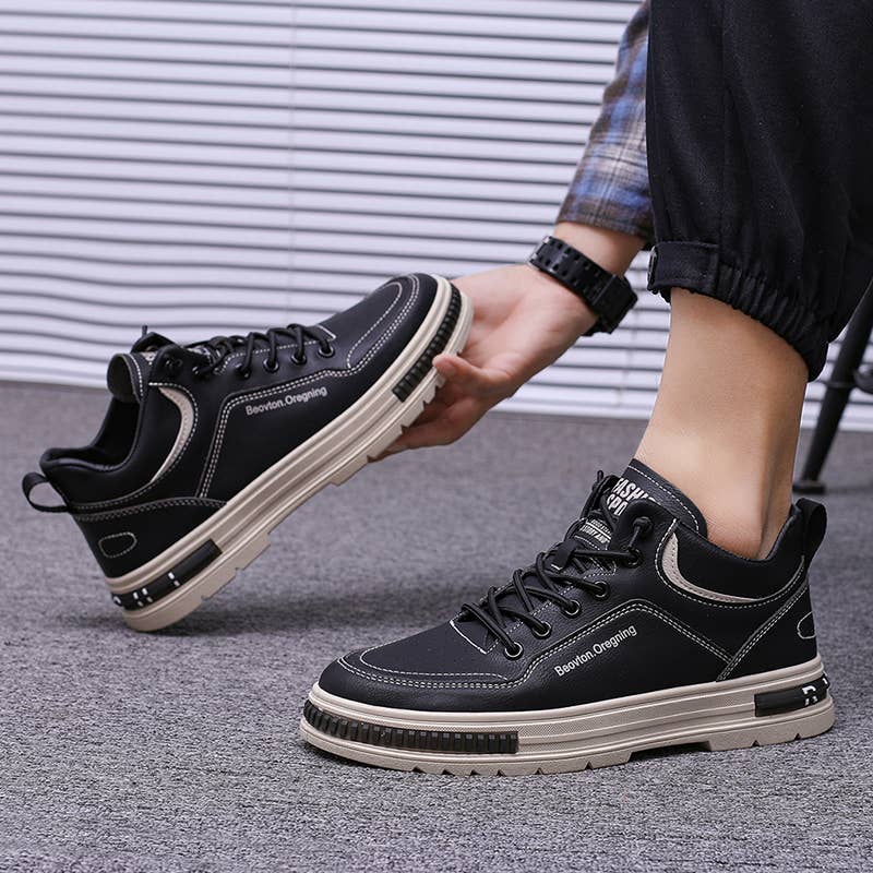 Calseosvic – Großhandel Sportsneaker – Herren – Wintersportschuhe für Herren schnüren sich wasserdicht6