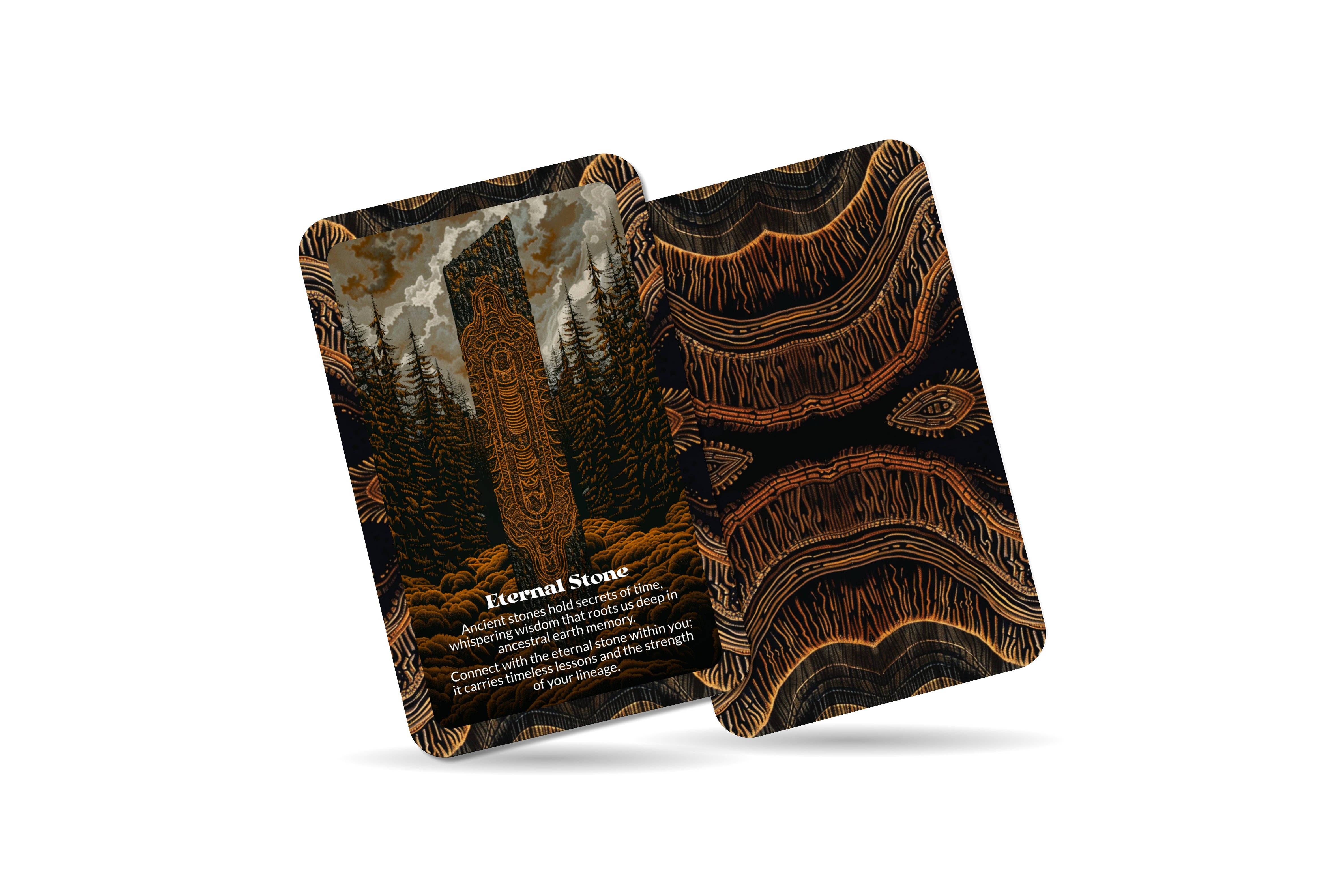 IBIZA TAROT - Wholesale Tarot Cards - Stone Memory – An Ancestral Earth Oracle Deck – 22 Oracle Cards – Echoes Held in Ancient Ground1