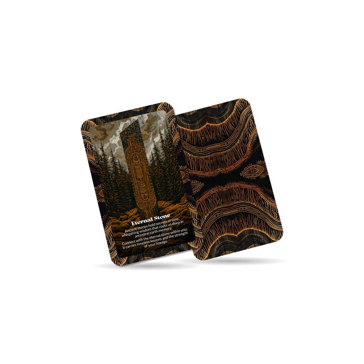 IBIZA TAROT - Wholesale Tarot Cards - Stone Memory – An Ancestral Earth Oracle Deck – 22 Oracle Cards – Echoes Held in Ancient Ground1