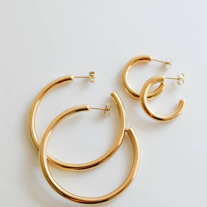 Sweet Three Designs - Wholesale Hoop Earrings - Athena Hoops4