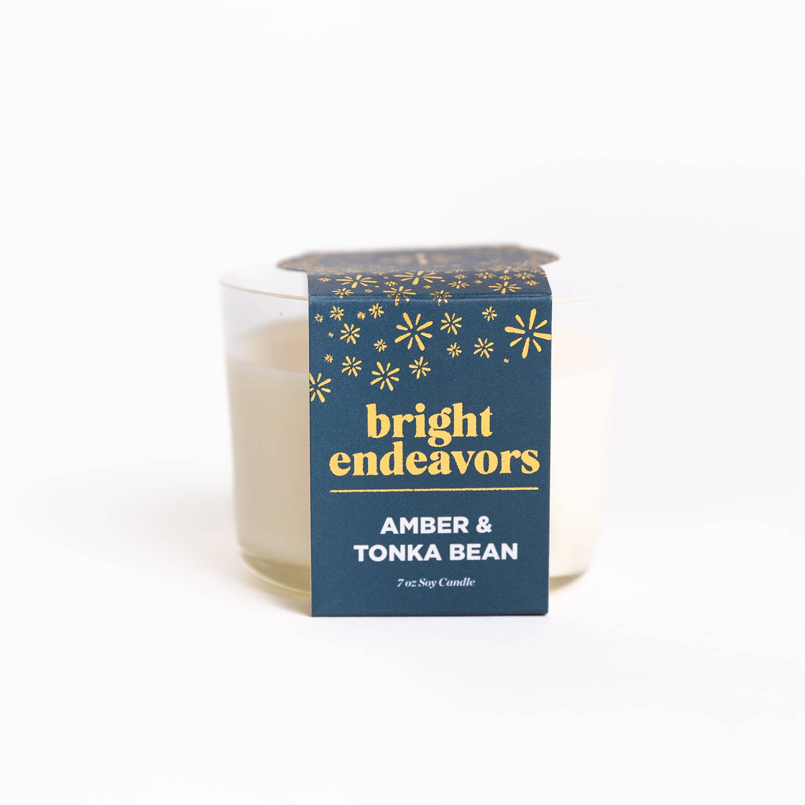 Bright Endeavors - Wholesale Jar/Filled Candle - Amber & Tonka Bean Soy Candle4