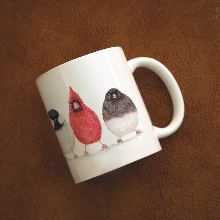 Beast of Paradise - Wholesale Coffee/Tea Cup - Ceramic Mug, North American Birds, Funny Mugs, Animal Mug3