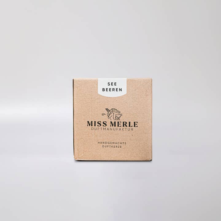 MISS MERLE Duftmanufaktur - Wholesale Jar/Filled Candle - Scented Candle SEA BERRIES - Raspberries & Pink Pepper5