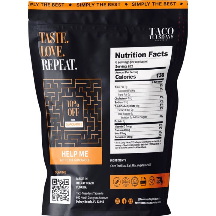 Taco Tuesdays - Wholesale Chips - Simply The Best Authentic Mexican Tortilla Chips 2