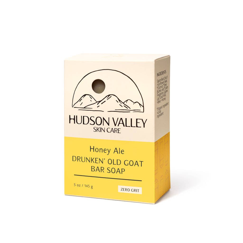 Hudson Valley Skin Care - Wholesale Bar Soap - Drunken' Old Goat Honey Ale Natural Bar Soap5