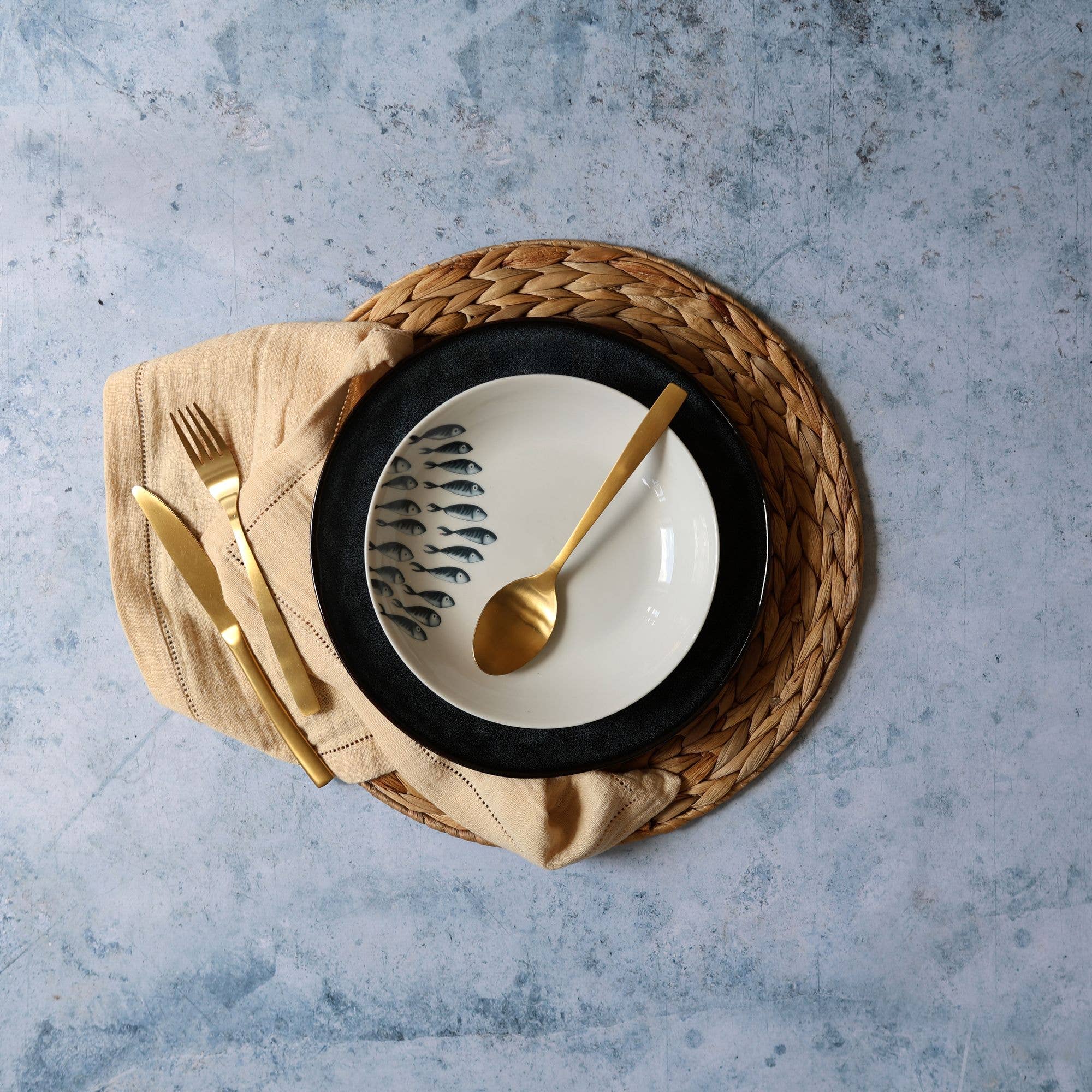 Novastyl - Wholesale Dinner Plate - PESCARE deep plate 20cm in porcelain3