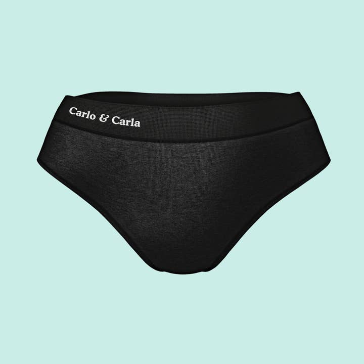 Carla - Medium or heavy flow menstrual panties for wholesale by Carlo & Carla