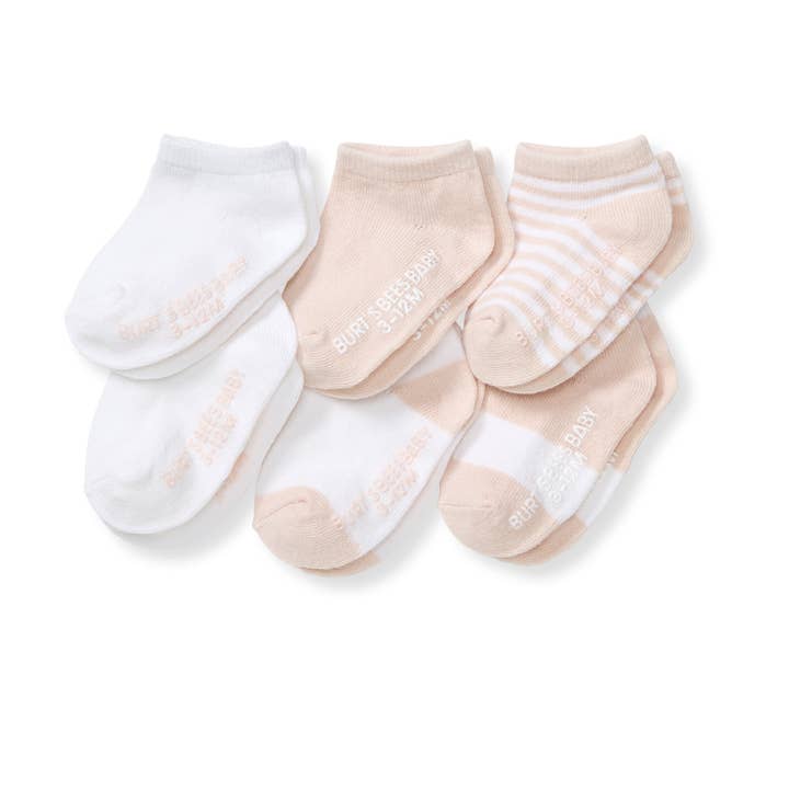 Ranunculus Set of 6 Multi Ankle Socks for wholesale on Faire